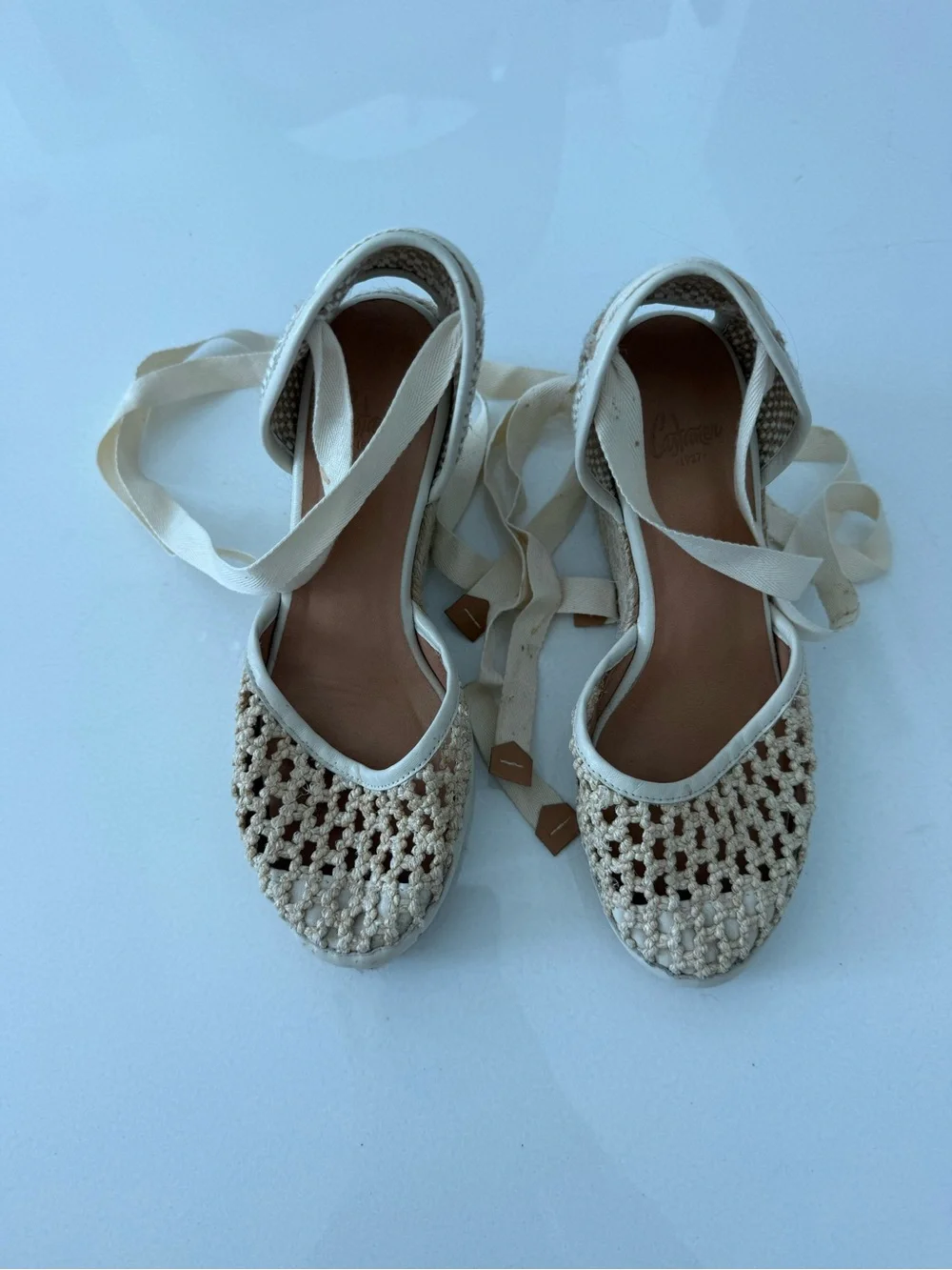 Castaner Iconic Woven Lace-Up Espadrilles